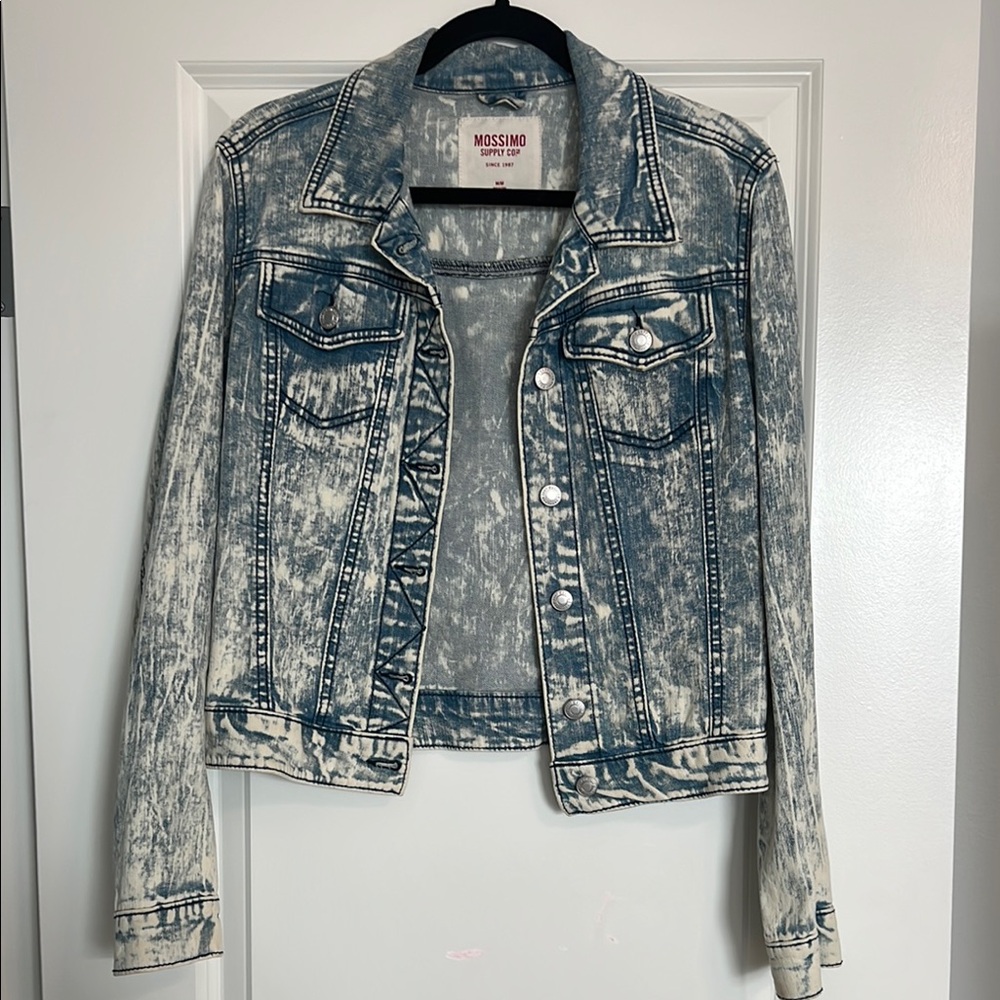 Acid Wash Jean Jacket